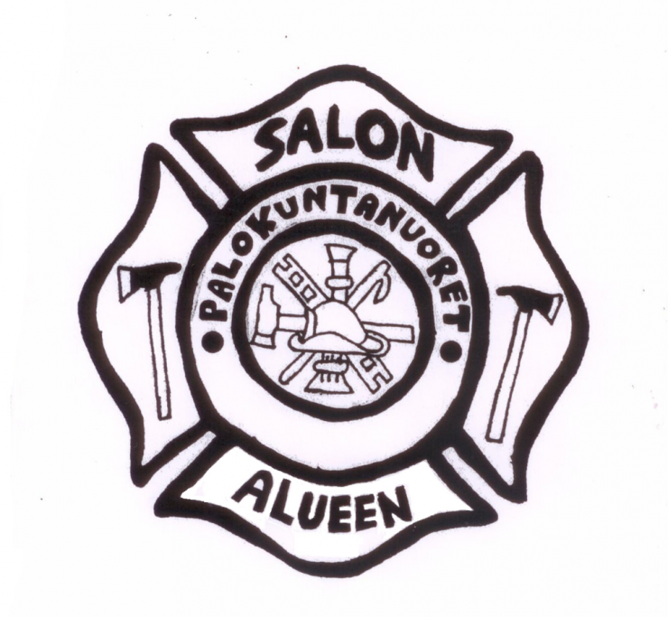 Salon alueen palokuntanuoret logo